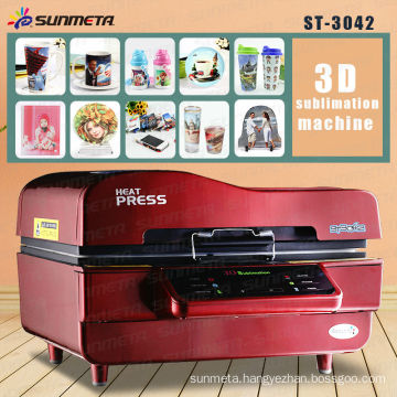 Hot sale mug printer 3d vacuum heat press printer machine for all kinds of mug printing